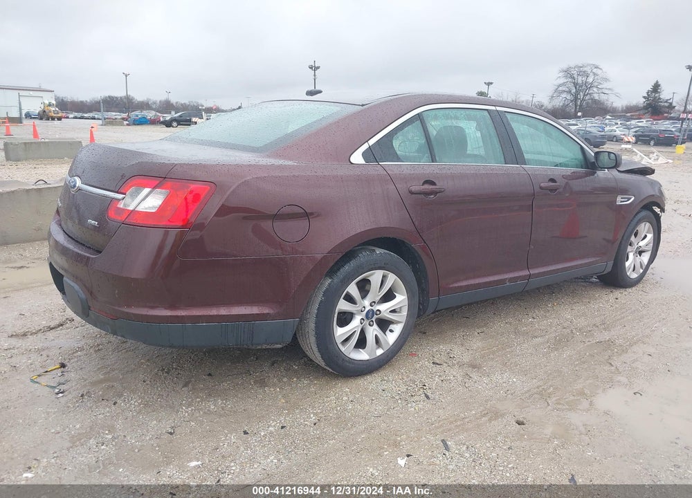 2012 FORD TAURUS SEL VIN: 1FAHP2EW4CG125124