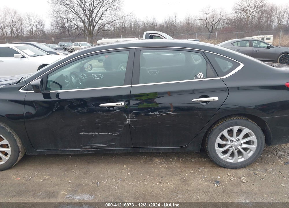 2018 NISSAN SENTRA SV VIN: 3N1AB7AP7JL643455