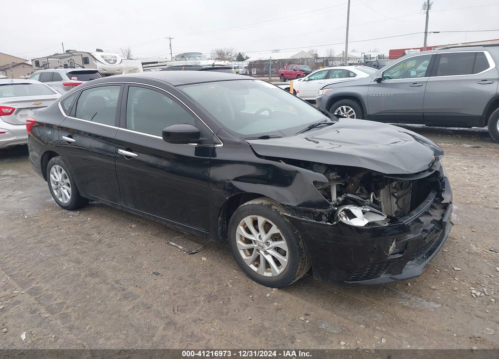 2018 NISSAN SENTRA SV VIN: 3N1AB7AP7JL643455