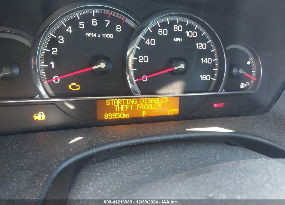 2008 CADILLAC STS VIN: 1G6DW67V080116026