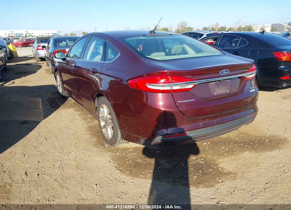 2017 FORD FUSION SE VIN: 3FA6P0HD5HR293831