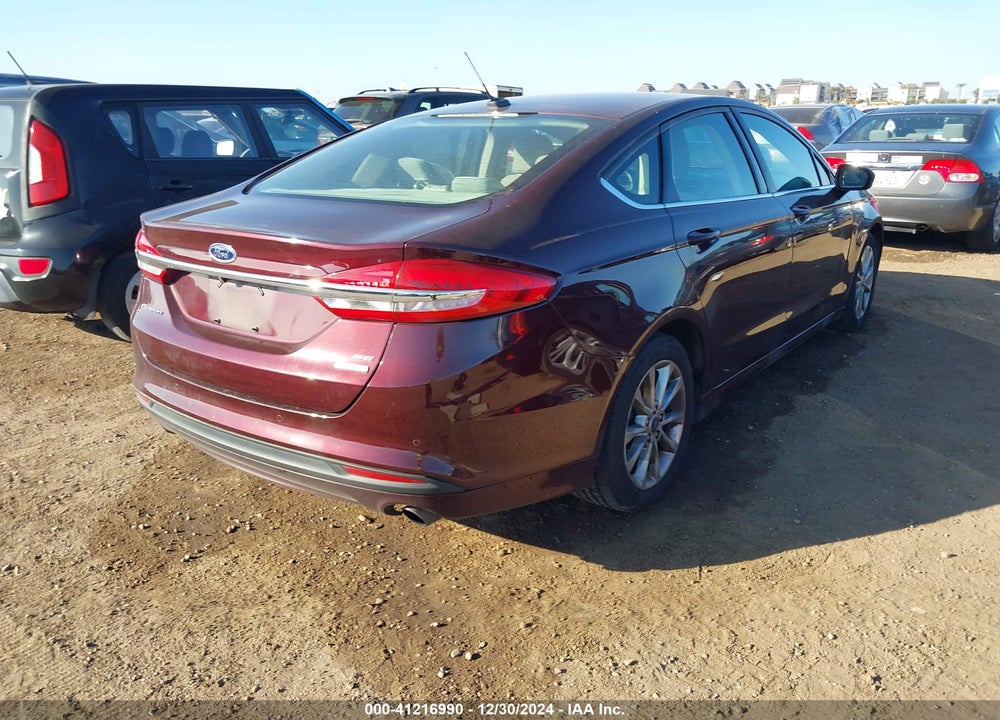 2017 FORD FUSION SE VIN: 3FA6P0HD5HR293831
