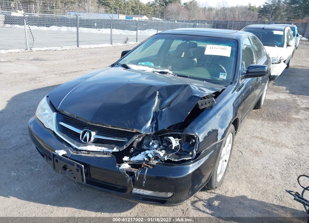 2002 ACURA TL 3.2 TYPE S VIN: 19UUA568X2A057782