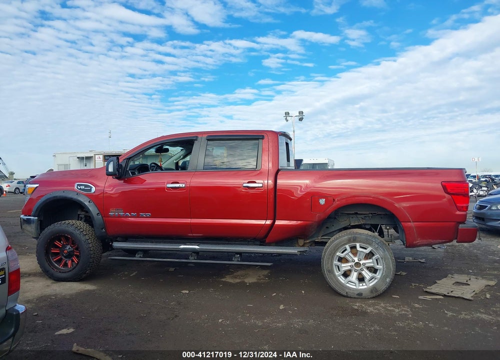 2018 NISSAN TITAN XD SV GAS VIN: 1N6AA1F44JN526909