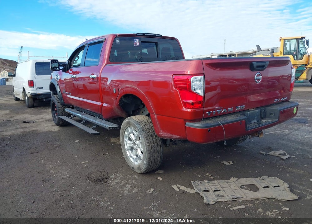 2018 NISSAN TITAN XD SV GAS VIN: 1N6AA1F44JN526909