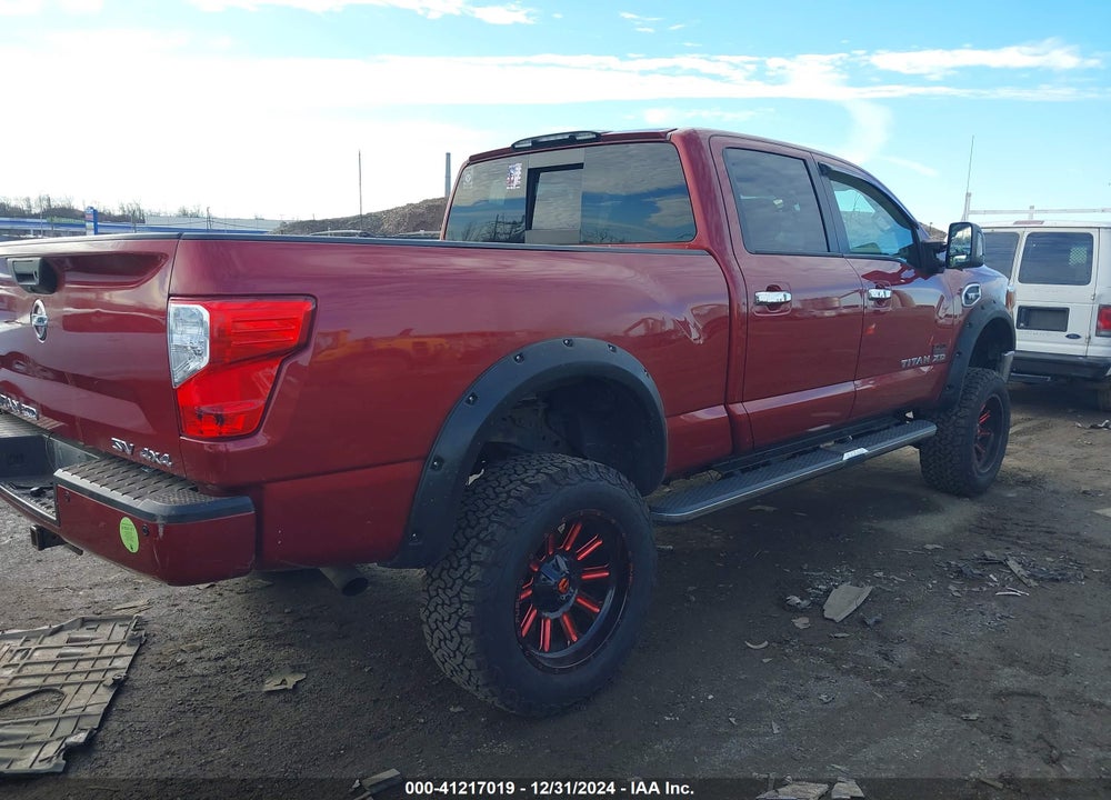 2018 NISSAN TITAN XD SV GAS VIN: 1N6AA1F44JN526909
