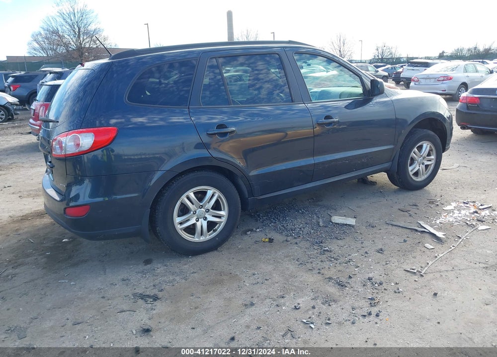 2012 HYUNDAI SANTA FE GLS VIN: 5XYZGDAB1CG156993