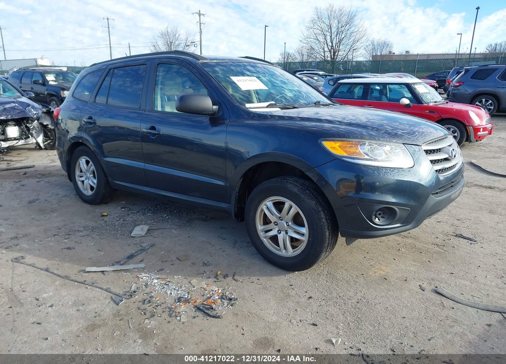 2012 HYUNDAI SANTA FE GLS VIN: 5XYZGDAB1CG156993
