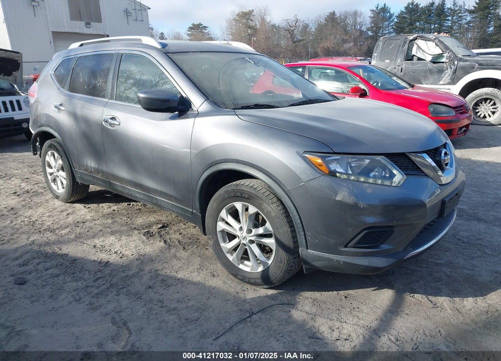 2016 NISSAN ROGUE SV VIN: KNMAT2MV9GP711128
