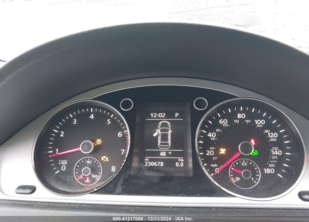 2014 VOLKSWAGEN CC VIN: WVWBP7AN0EE532561