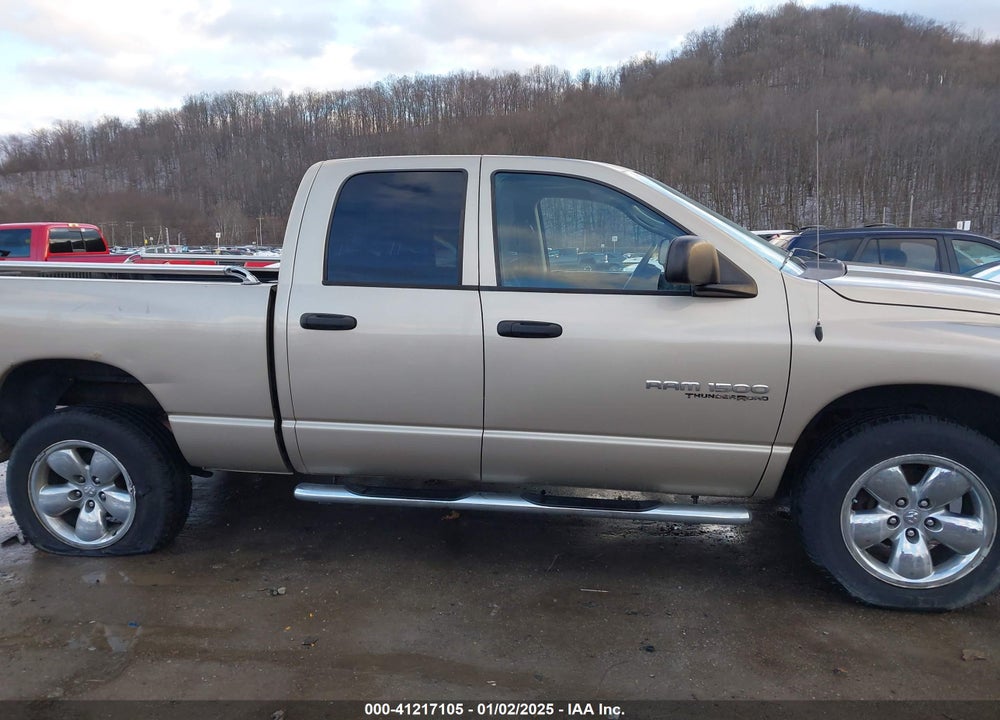 2005 DODGE RAM 1500 SLT/LARAMIE VIN: 1D7HU18D75S312029