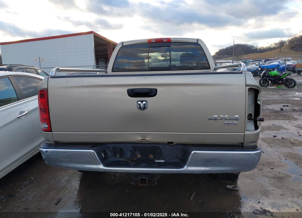 2005 DODGE RAM 1500 SLT/LARAMIE VIN: 1D7HU18D75S312029