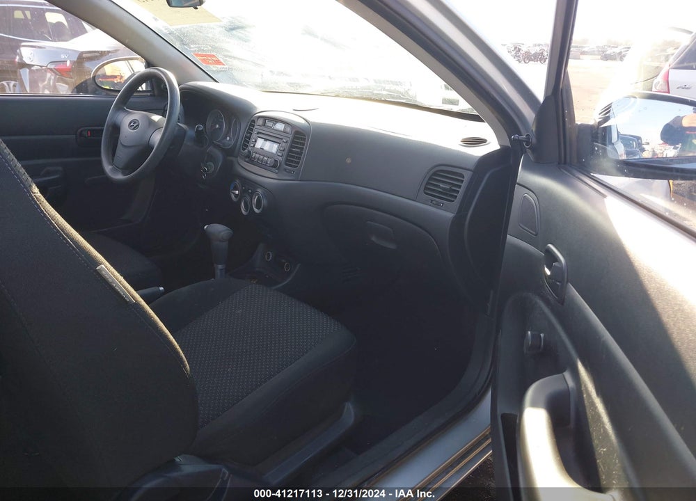 2008 HYUNDAI ACCENT GS VIN: KMHCM36C48U061145