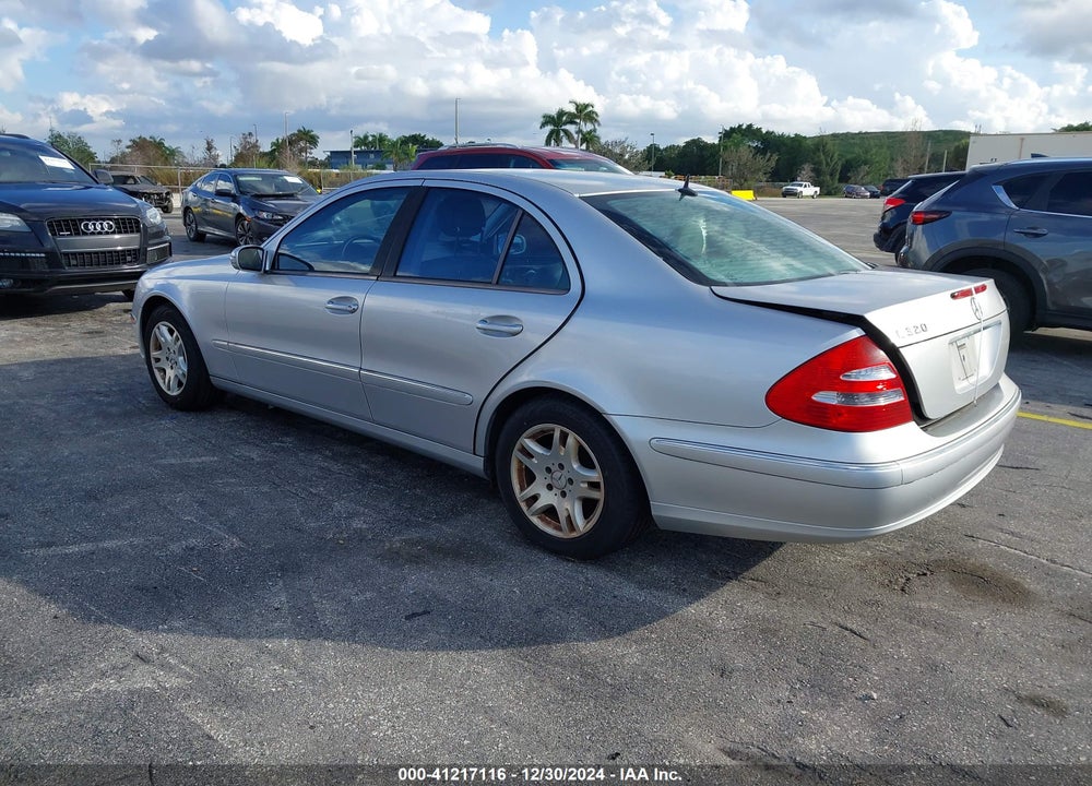 2003 MERCEDES-BENZ E 320 VIN: WDBUF65J43X098884