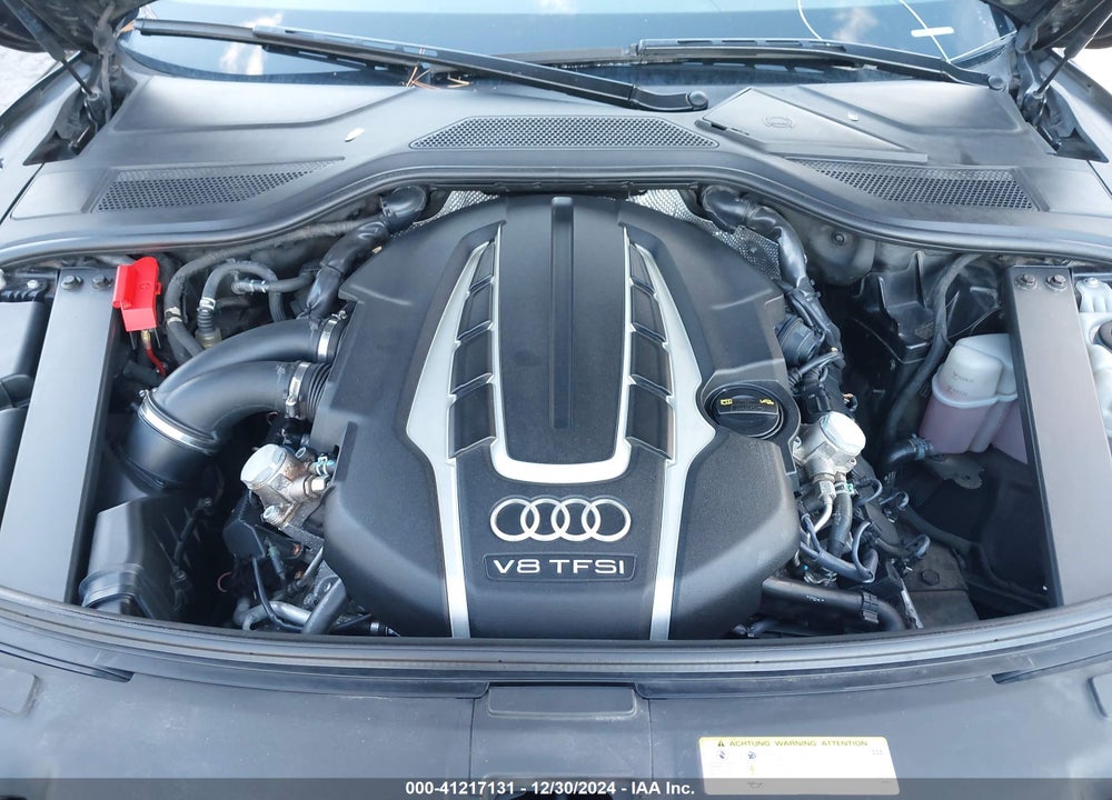 2017 AUDI A8 L SPORT VIN: WAU43AFD6HN004526