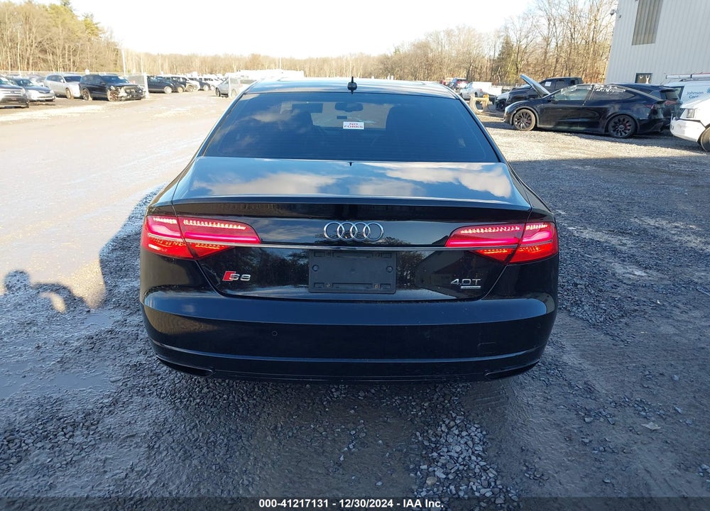 2017 AUDI A8 L SPORT VIN: WAU43AFD6HN004526