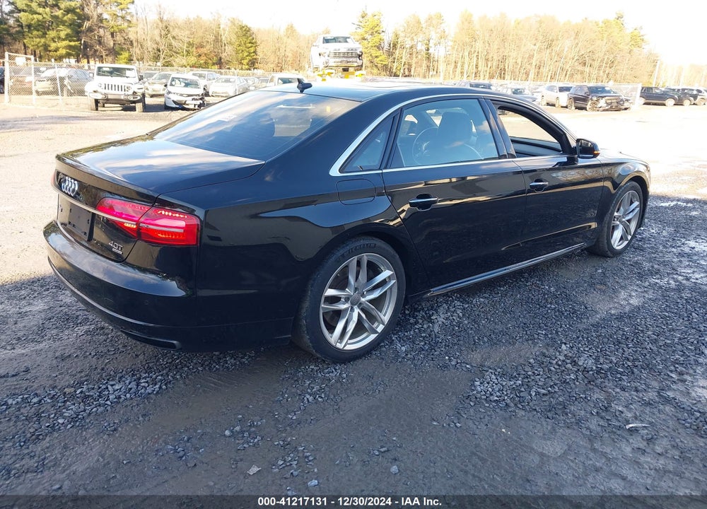 2017 AUDI A8 L SPORT VIN: WAU43AFD6HN004526
