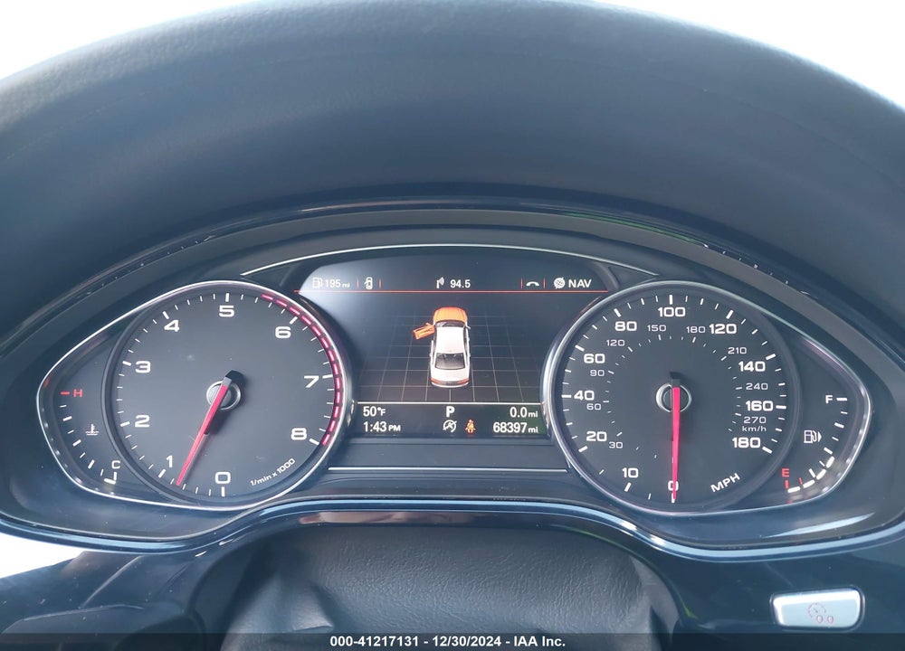 2017 AUDI A8 L SPORT VIN: WAU43AFD6HN004526