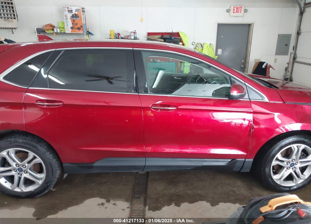 2017 FORD EDGE TITANIUM VIN: 2FMPK4K9XHBB91802