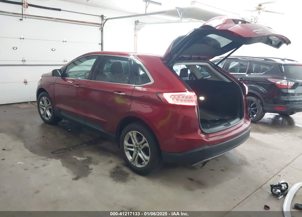 2017 FORD EDGE TITANIUM VIN: 2FMPK4K9XHBB91802