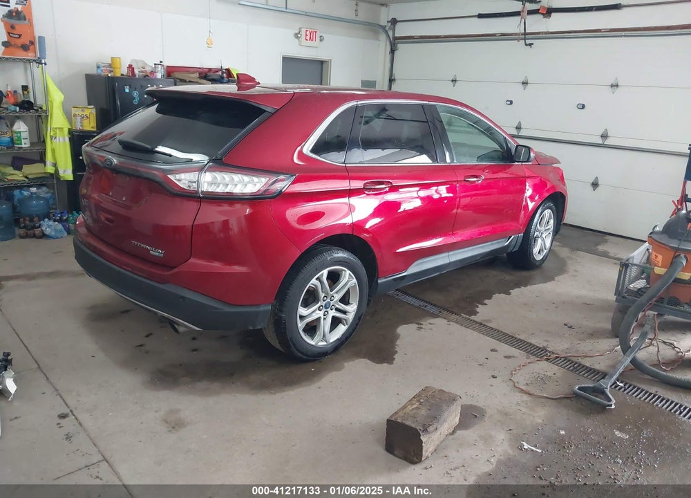 2017 FORD EDGE TITANIUM VIN: 2FMPK4K9XHBB91802