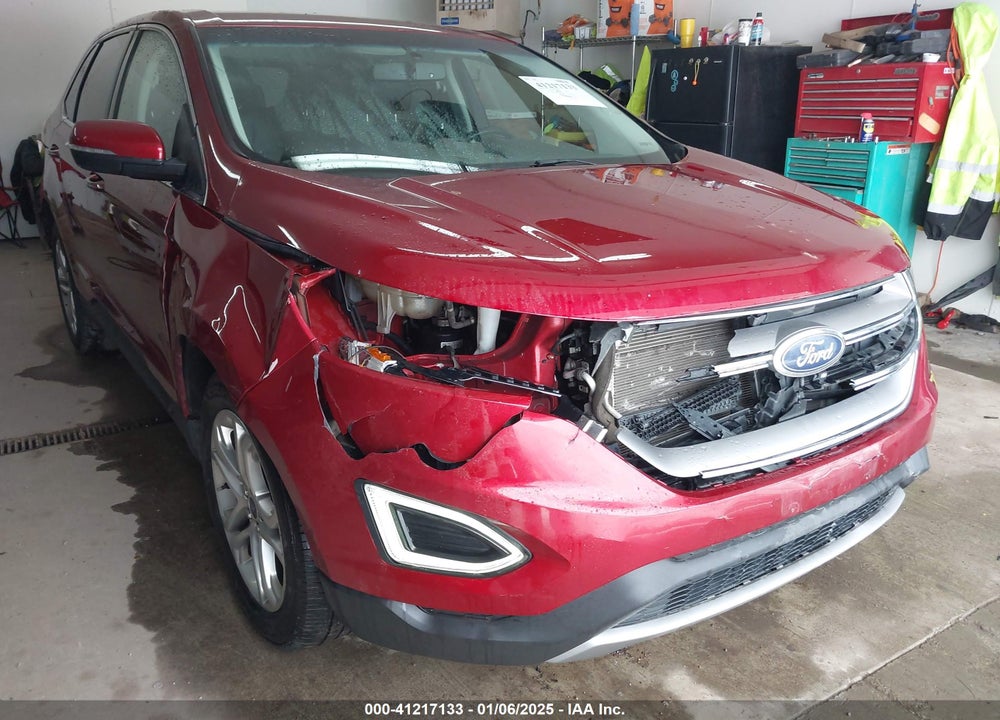 2017 FORD EDGE TITANIUM VIN: 2FMPK4K9XHBB91802