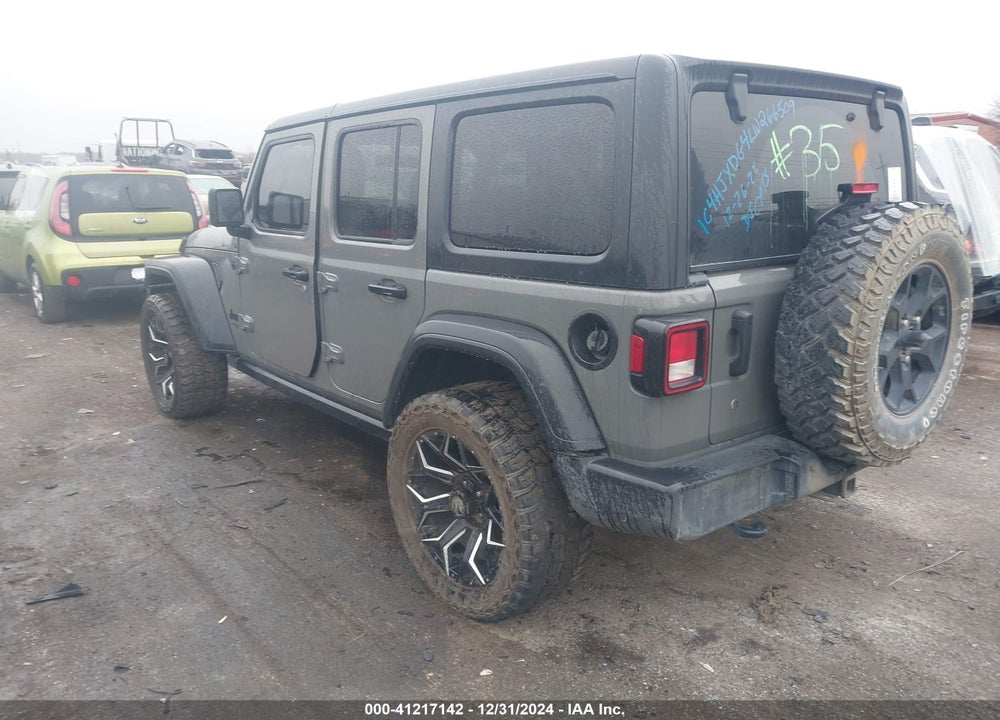 2020 JEEP WRANGLER UNLIMITED WILLYS 4X4 VIN: 1C4HJXDG4LW266509