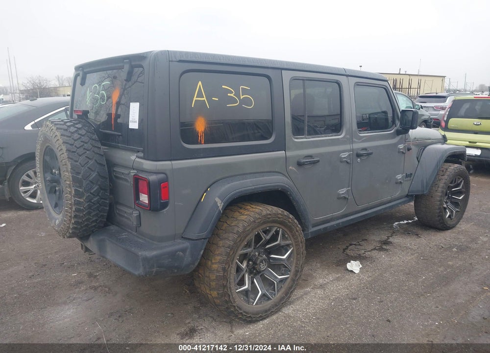 2020 JEEP WRANGLER UNLIMITED WILLYS 4X4 VIN: 1C4HJXDG4LW266509