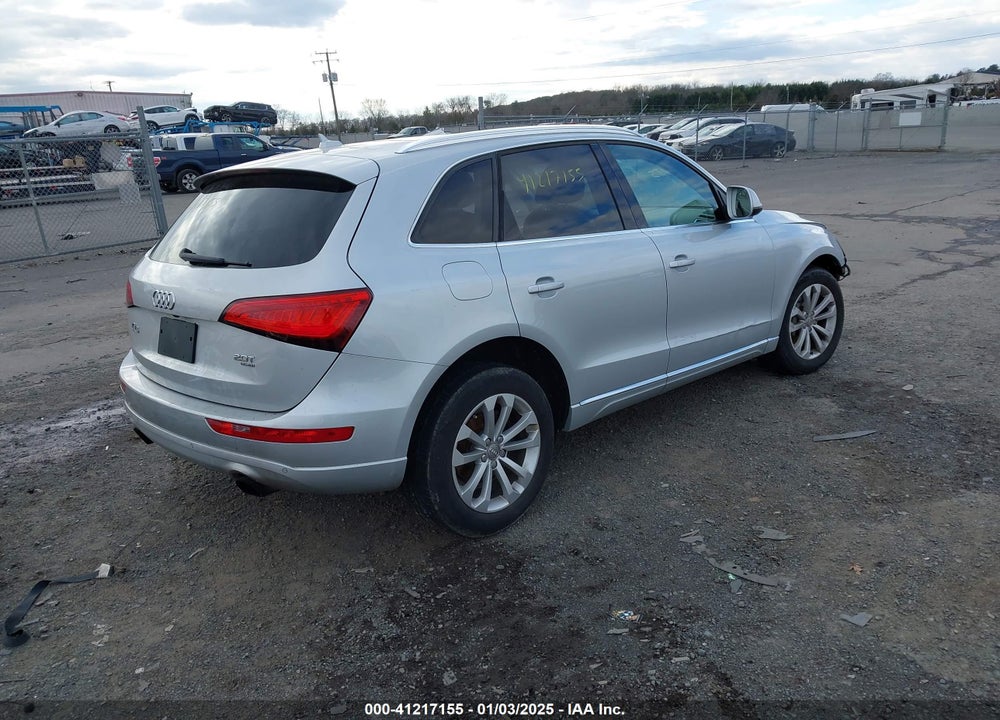 2014 AUDI Q5 2.0T PREMIUM VIN: WA1LFAFP7EA073190