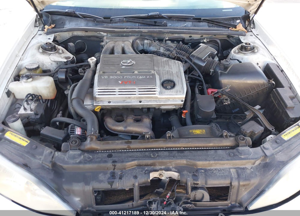 2001 LEXUS ES 300 VIN: JT8BF28GX10318986