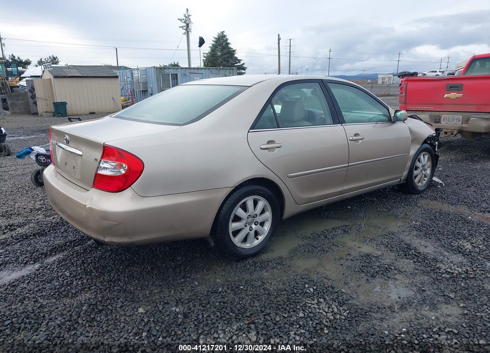 2004 TOYOTA CAMRY XLE VIN: 4T1BE32KX4U931609