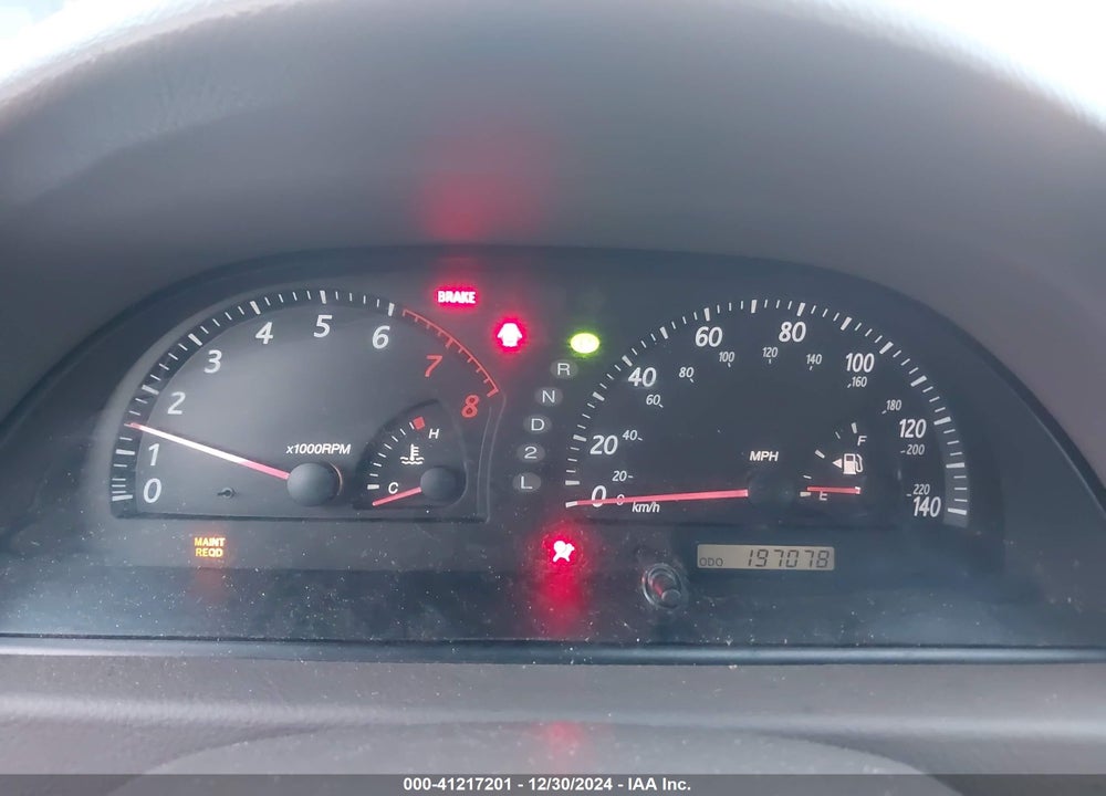 2004 TOYOTA CAMRY XLE VIN: 4T1BE32KX4U931609