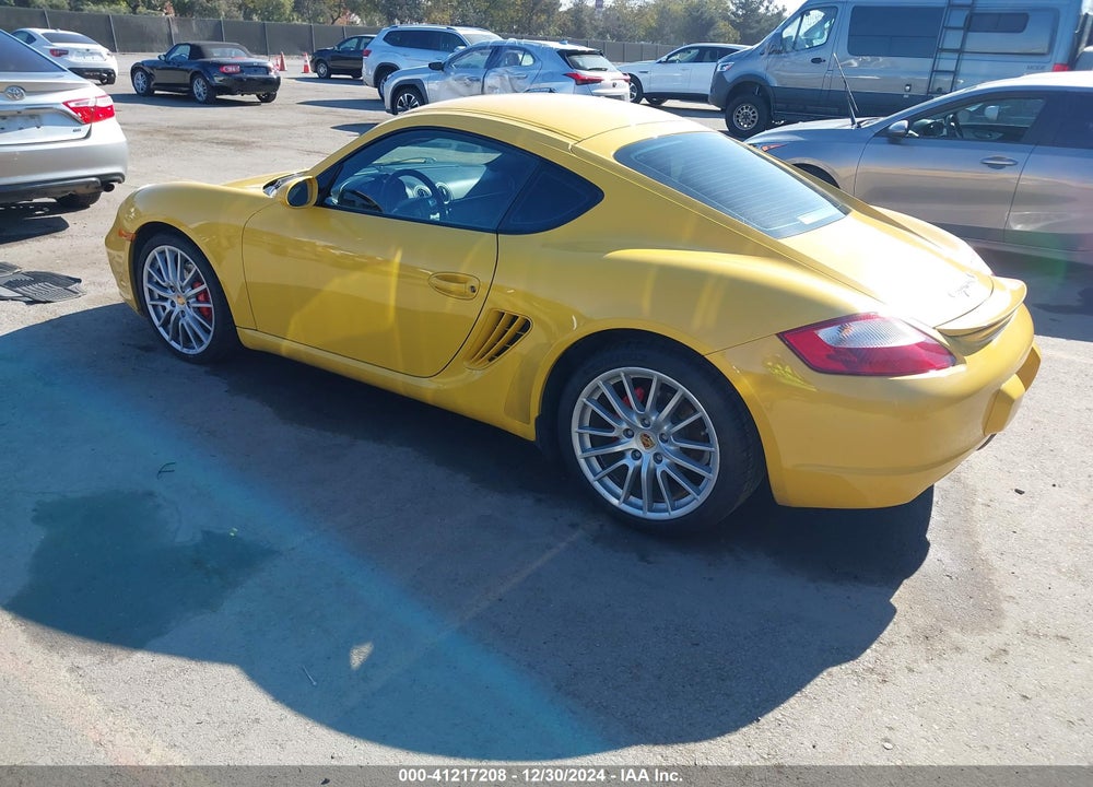2008 PORSCHE CAYMAN S VIN: WP0AB29888U780420