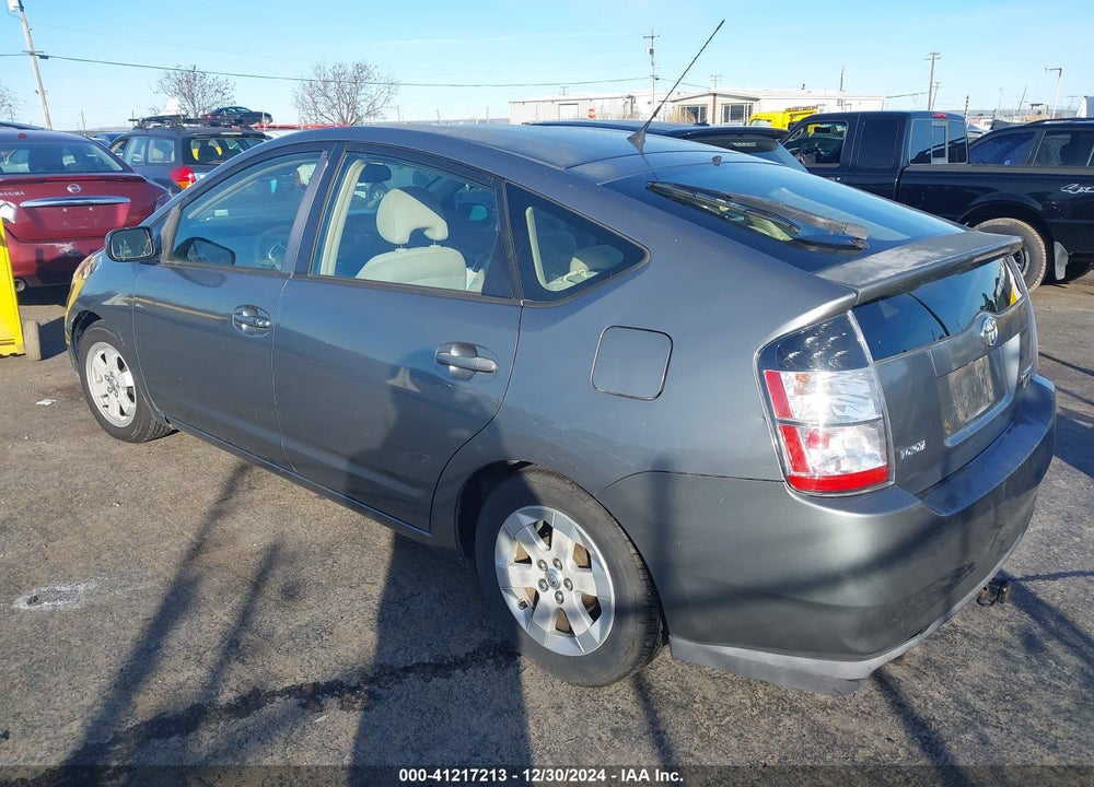 2005 TOYOTA PRIUS VIN: JTDKB20U553066700