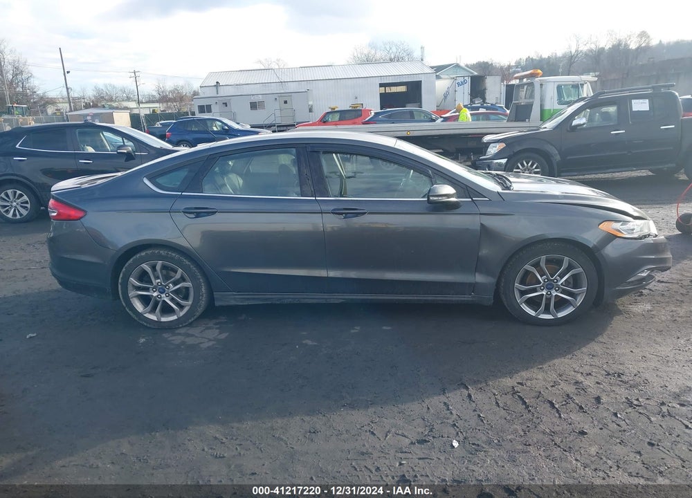 2017 FORD FUSION VIN: 3FA6P0T92HR226915