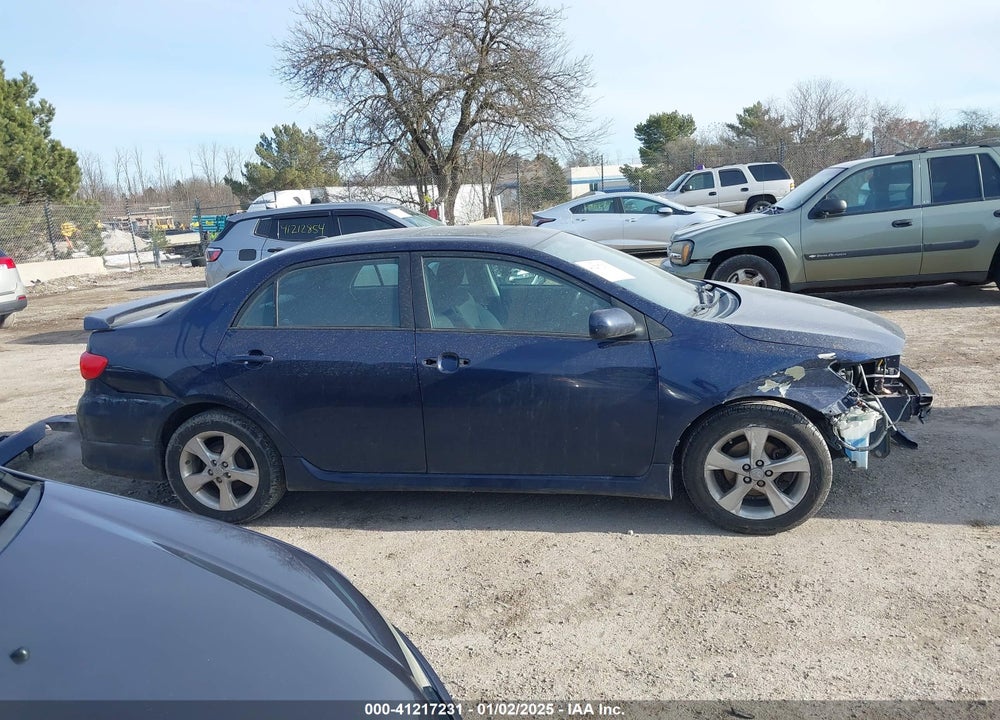 2011 TOYOTA COROLLA S VIN: 2T1BU4EE1BC725415