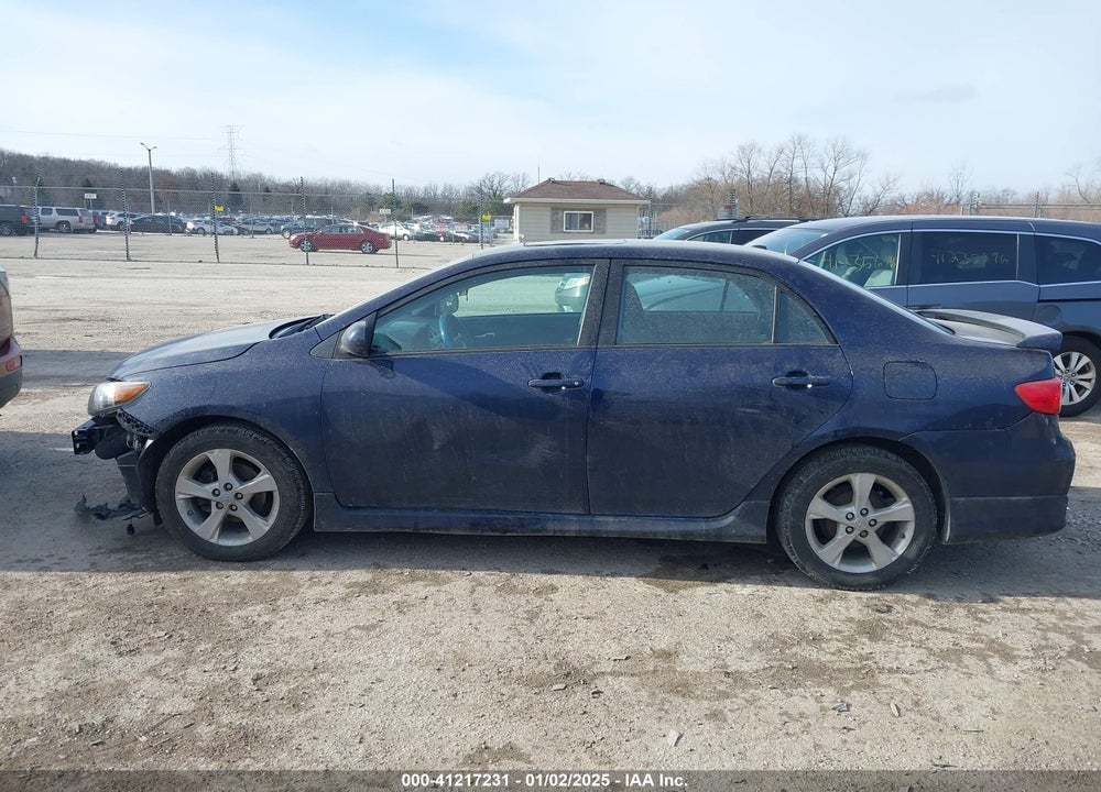 2011 TOYOTA COROLLA S VIN: 2T1BU4EE1BC725415