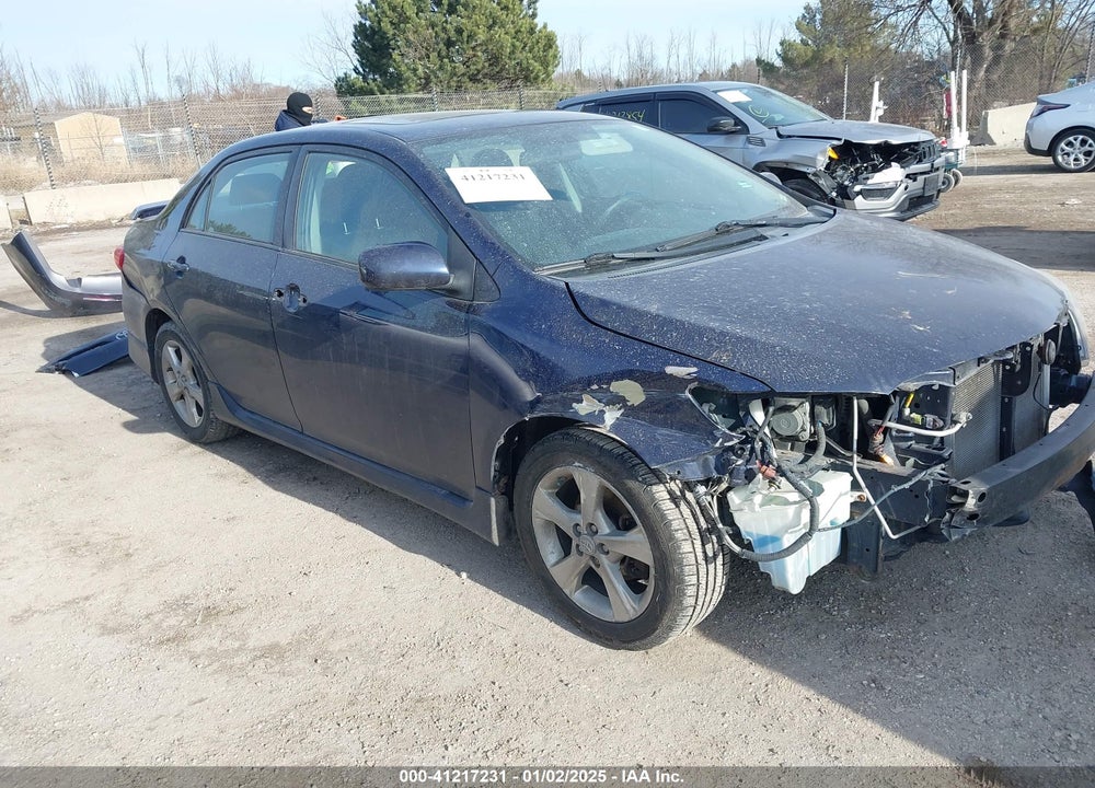 2011 TOYOTA COROLLA S VIN: 2T1BU4EE1BC725415