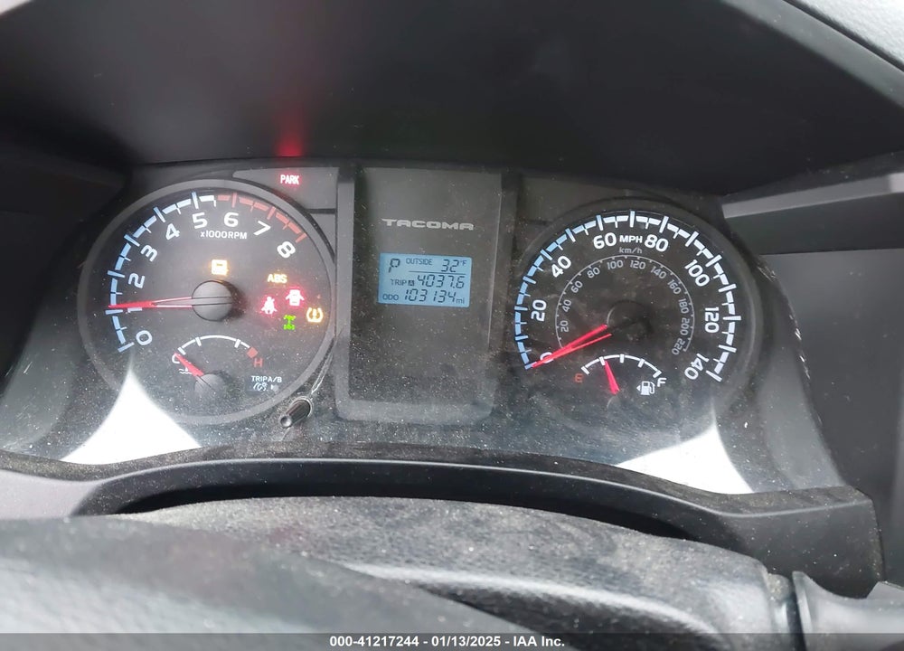 2017 TOYOTA TACOMA SR VIN: 5TFSX5EN1HX054318