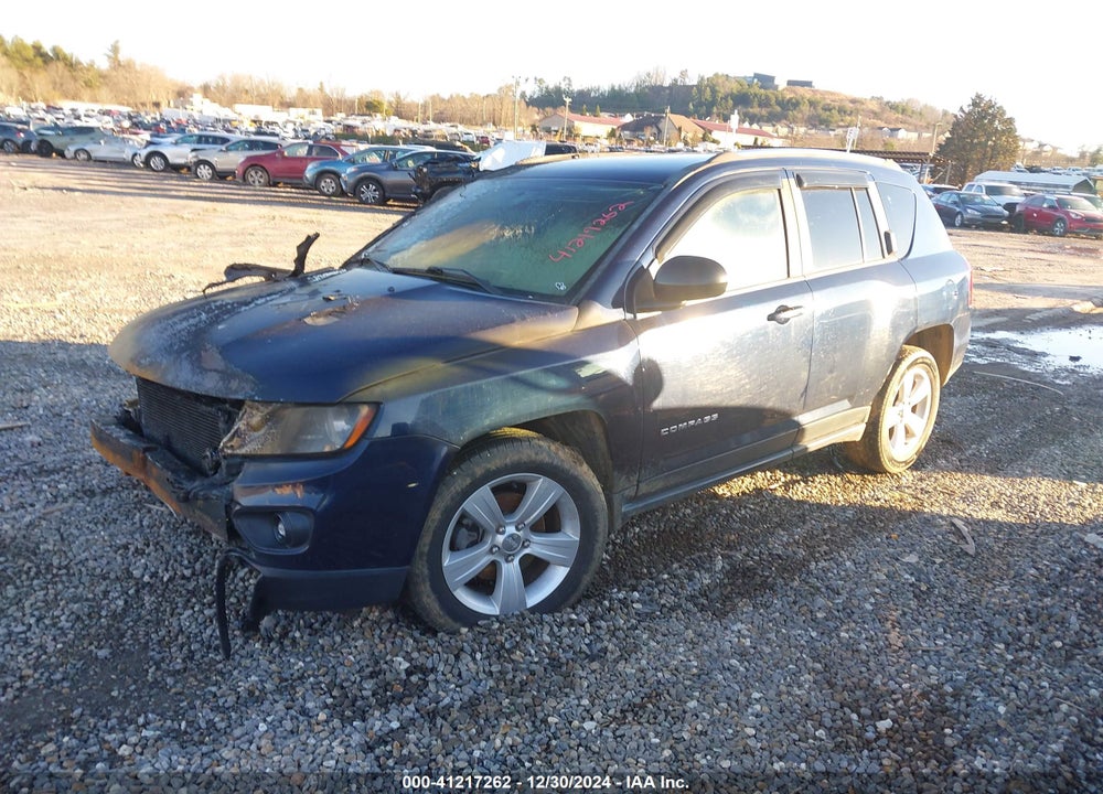 2014 JEEP COMPASS SPORT VIN: 1C4NJDBB0ED927072