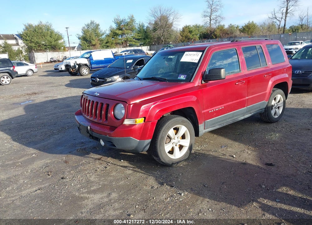 2013 JEEP PATRIOT SPORT VIN: 1C4NJRBB5DD212591