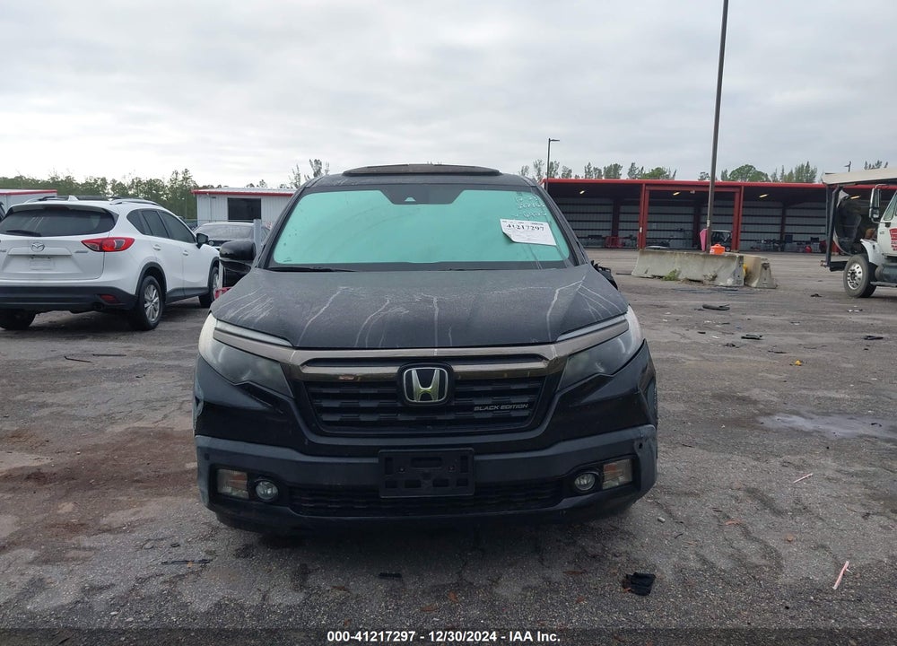 2017 HONDA RIDGELINE BLACK EDITION VIN: 5FPYK3F89HB016925