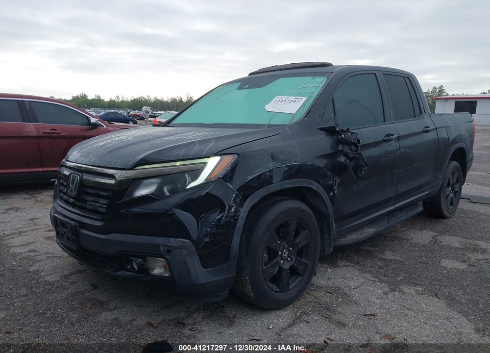 2017 HONDA RIDGELINE BLACK EDITION VIN: 5FPYK3F89HB016925