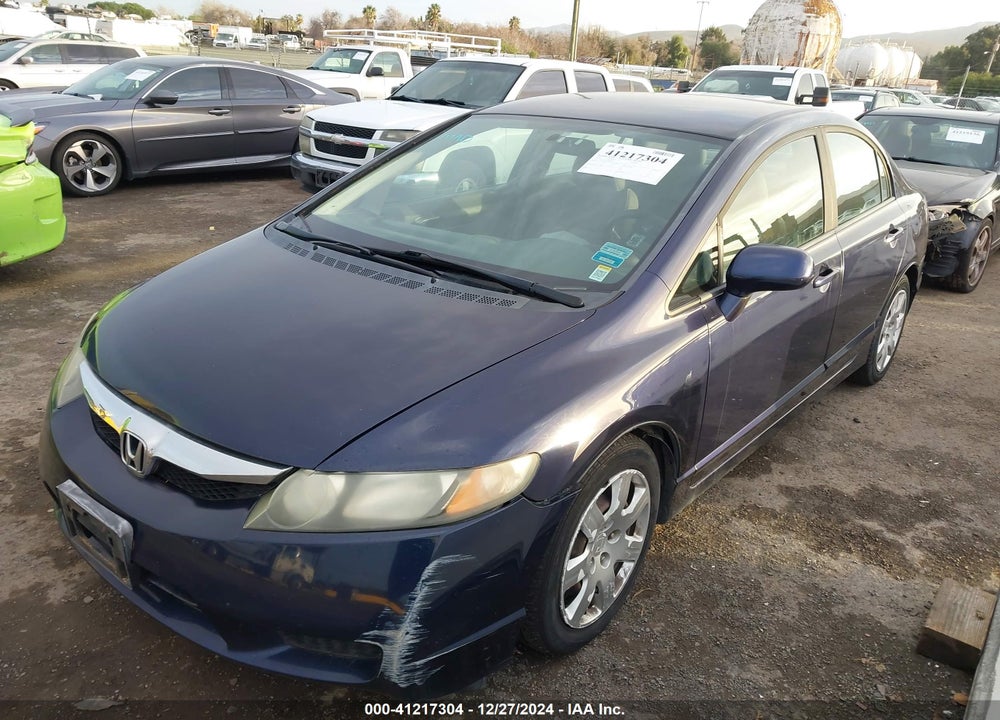 2010 HONDA CIVIC LX VIN: 19XFA1F50AE068937