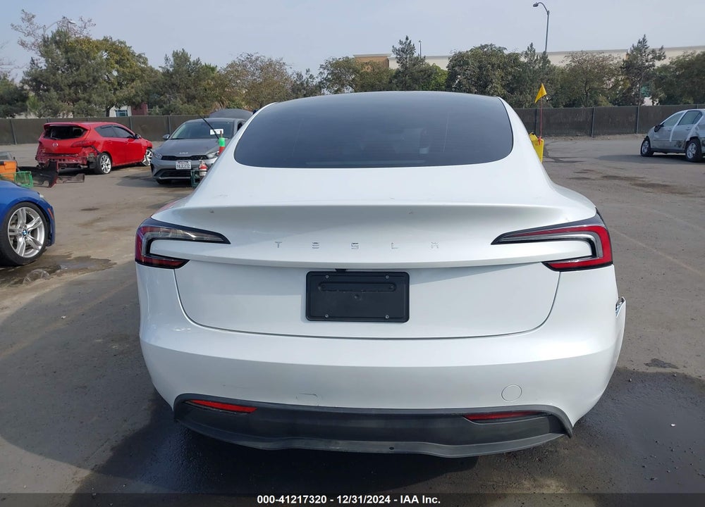 2024 TESLA MODEL 3 VIN: 5YJ3E1EAXRF836337