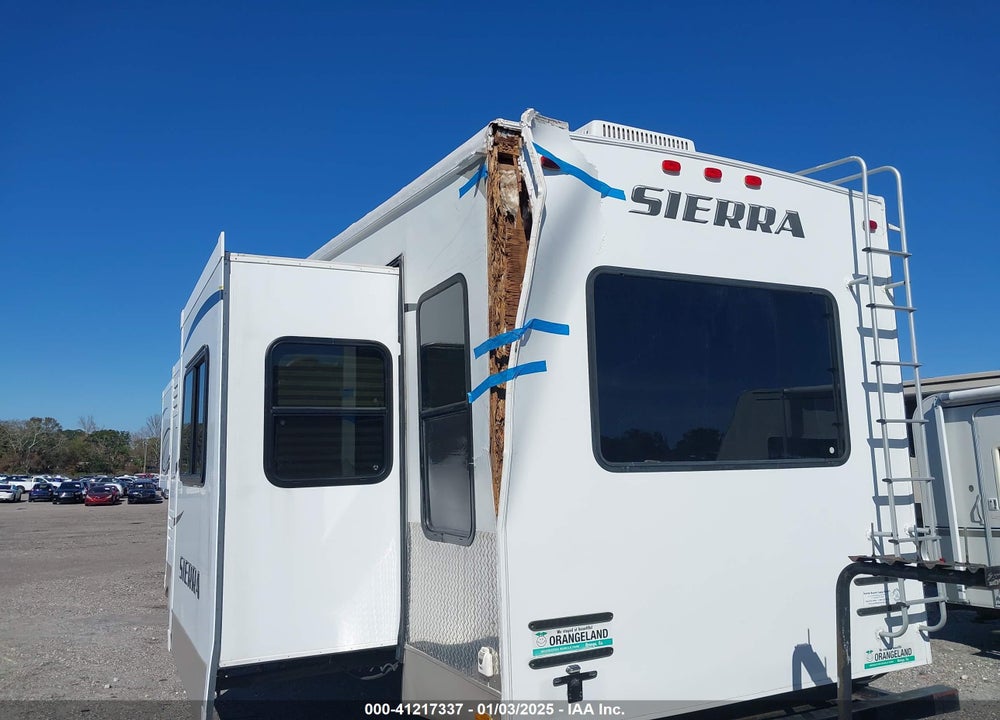 2014 FOREST RIVER SIERRA TRAVEL TRAILER VIN: 4X4FSEN25EJ038640