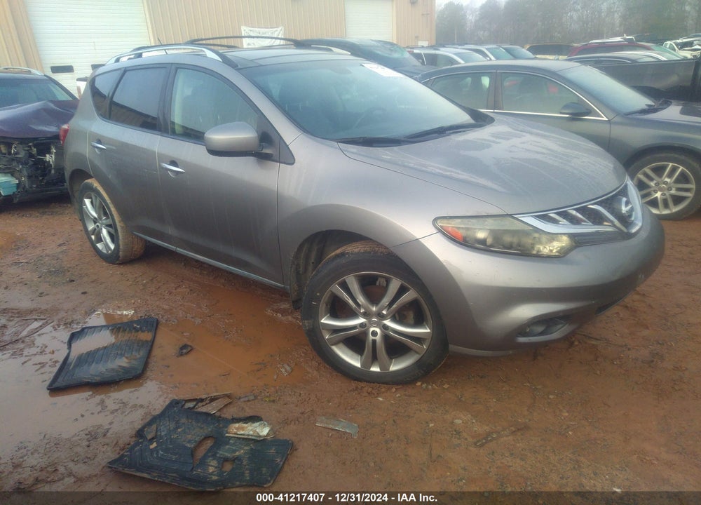 2012 NISSAN MURANO LE VIN: JN8AZ1MUXCW101548