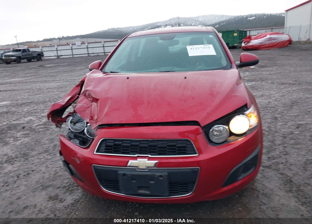 2012 CHEVROLET SONIC 2LT VIN: 1G1JC6SH9C4125750