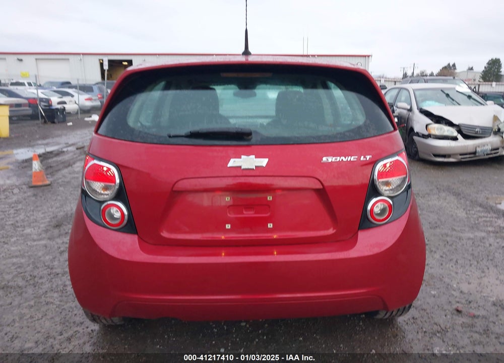 2012 CHEVROLET SONIC 2LT VIN: 1G1JC6SH9C4125750