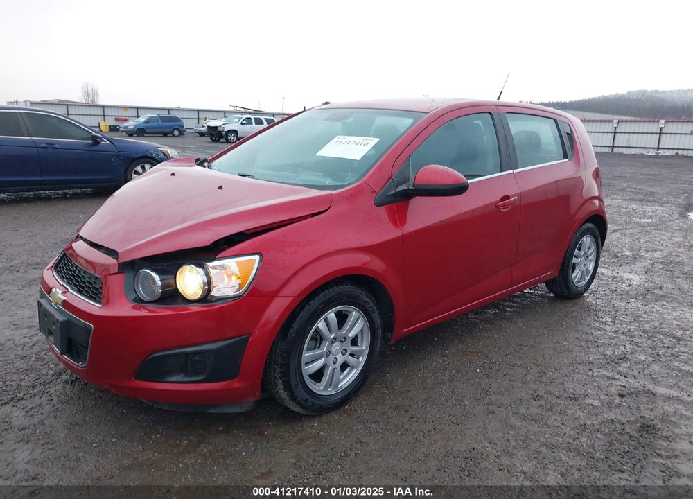 2012 CHEVROLET SONIC 2LT VIN: 1G1JC6SH9C4125750